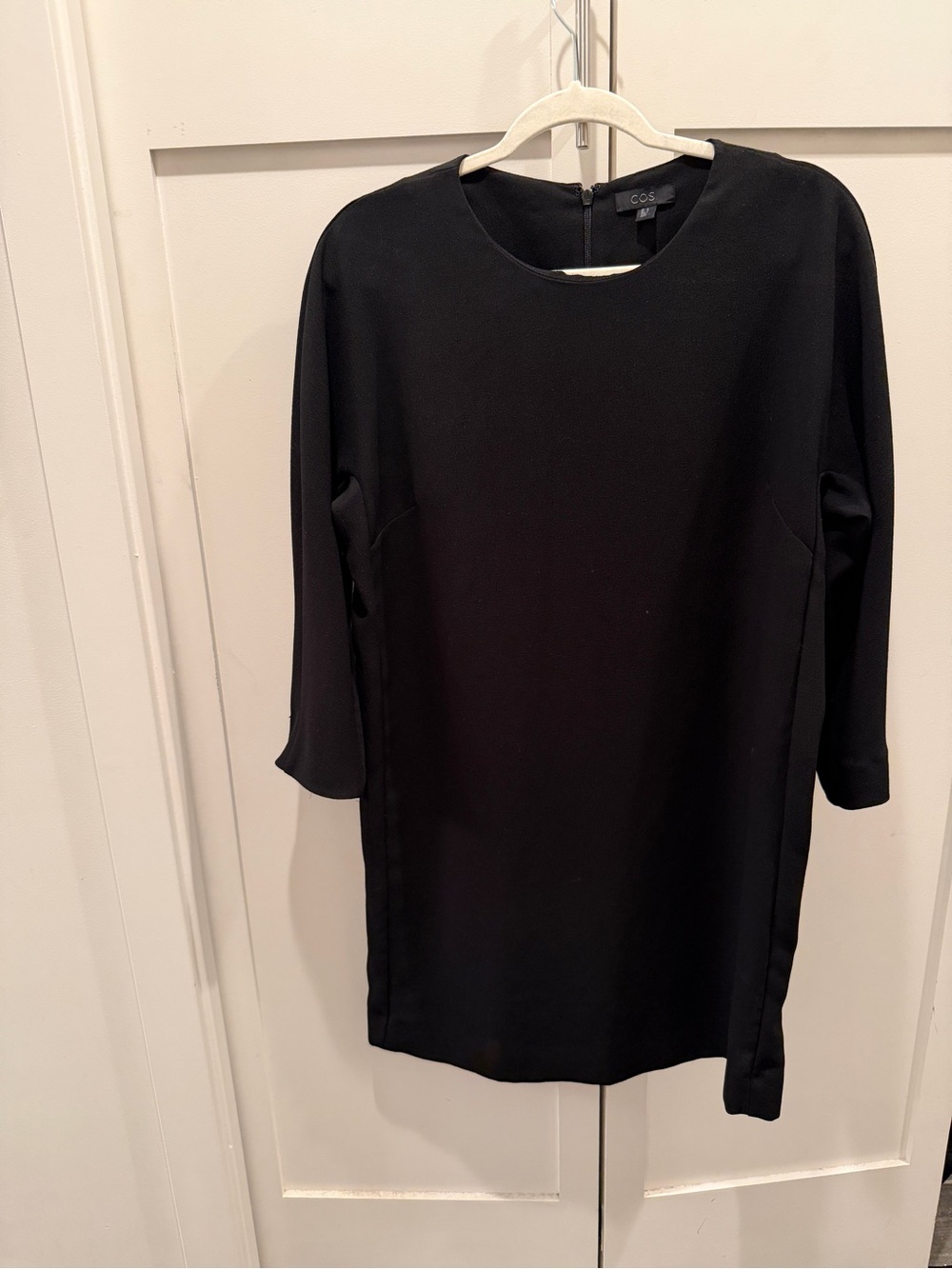 COS Black Mini Shift Dress